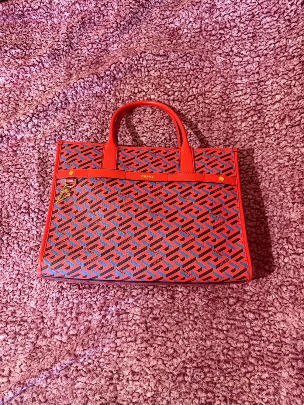 Versace La Greca Tote